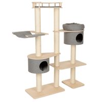 modern living ferrara scratching tree  - light-grey