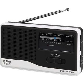 Radio Eltra Asia Analógica FM/LW Portátil con Batería y Red