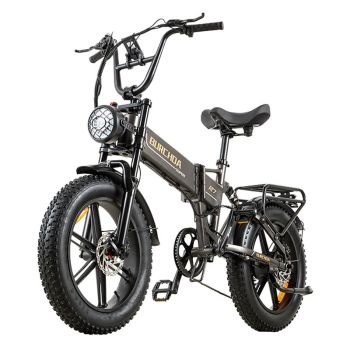 [EU DIRECT] Bicicleta eléctrica BURCHDA R7 48V 16Ah Batería 500W Motor Velocidad máxima recomendada Neumáticos de 20 pul