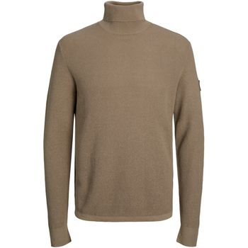 Jack & Jones Jersey 12213642 JCOCLASSIC WAFFLE KNIT ROLL NECK SN DUNE para hombre