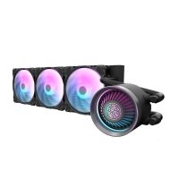 refrigeracion liquida darkflash nebula dn-360 360mm 3 ventiladores argb espejo infinito