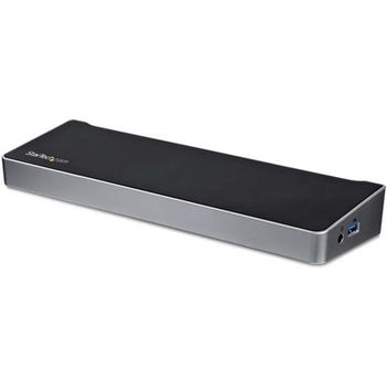 Startech Dock USB-C para Tres Monitores 4K con 5 Puertos USB 3.0
