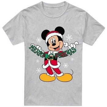 Disney Camiseta Merry Christmas para hombre