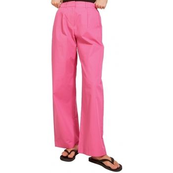 JJXX Pantalones Pants Vigga Wide - Carmine Rose para mujer