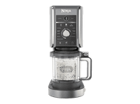 heladera - ninja creami deluxe 10-en-1 10 programas 2 tarrinas de 706ml tecnologia avanzada creamify plata
