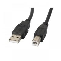lanberg cable usb-a 20 a usb-b machomacho 18m negro