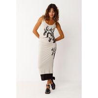 skfk vestido largo sdr01577 para mujer