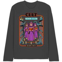 steven rhodes camiseta manga larga cult book club para mujer