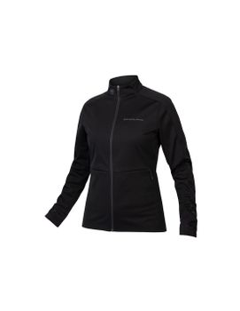 Chaqueta de Ciclismo Endura Wms Windchill Jacket II Bk Mujer Negro
