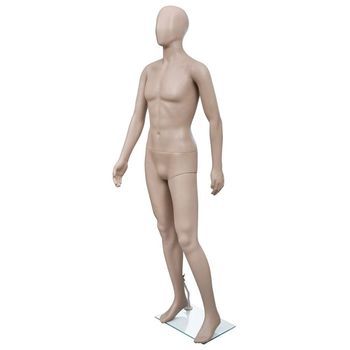 Maniquí De Mujer Con Cabeza Redonda Vidaxl