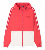 ea7 para hombre 7m001486af13190 chaqueta logo series m rojo l casual poliester