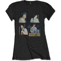 the beatles camiseta manga larga shea stadium para mujer