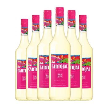 Málaga Virgen Vino Blanco Cartojal Sierras 75 Cl 15% Vol. (pack De 6 Unidades)