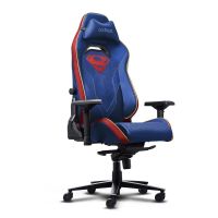 trust gxt 721sm ruya pro silla gaming con soporte lumbar integrado superman edition