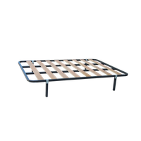 somier de laminas 105x190 cm de tubo acerado de 30x30 mm refuerzo central laminas de chopo no incluye patas colchum
