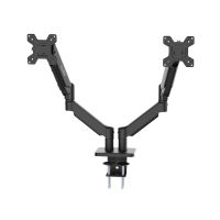 coolbox coo-sop-m02d soporte de brazos neumaticos para dos monitores hasta 32