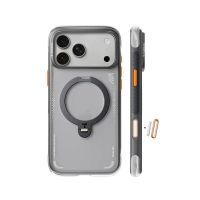 torras funda para iphone 17 pro  carcasa con magsafe y soporte giratorio ostand q3 air negra proteccion y ajuste preciso
