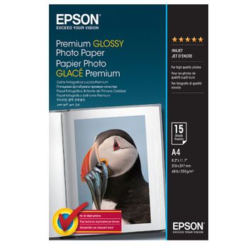 Epson S042155 A4 Premium Glossy Photo Paper 15 (sheets)