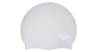 gorro de natacion speedo pelo largo plata