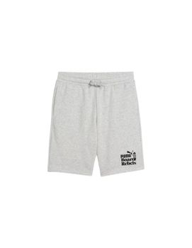 Pantalón Puma Mid90S Long Shorts T Infantil Light Gris H