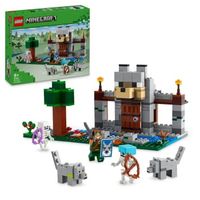 lego minecraft la fortaleza-lobo juego de construccion 8 anos - 21261