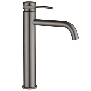 Grifo De Lavabo Rea Lungo Grip High Titanium