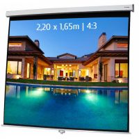 kimex pantalla de proyeccion manual 220x165m formato 43