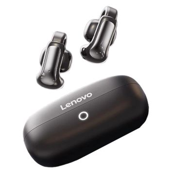 LENOVO EA400 auriculares inalámbricos de conducción de aire Bluetooth 5.4, auriculares, 13 mm de gran bobina móvil, soni