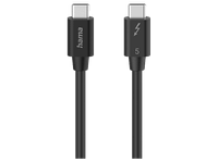 cable usb-c - hama 00200796 a usb-c thunderbolt-5 240w 80 gbits 1m negro