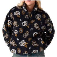 levis jersey atwood sherpa 14 zip para mujer