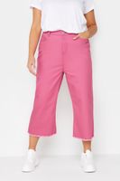 yours vaquero capri rosa chicle mujer curvy y tallas grandes yours