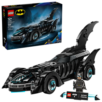 LEGO LEGO DC Batman Batmóvil de Batman Forever 76304 – 909 Piezas