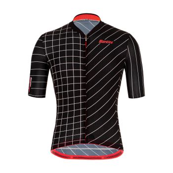 Santini Eco Sleek Dinamo Jersey - L - Black