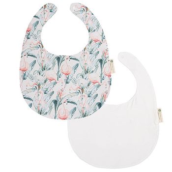 Pack 2 baberos grandes Flamingo