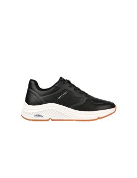 Zapatillas Skechers Arch Fit S-Miles- Mile Makers Negro Knit Mujer