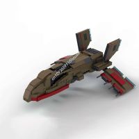 526 piezas serie espacial modelo de avion de transporte the moldy crow bloques de construccion moc ladrillos de ensamblaje originales juguetes y regalos de cumpleanos