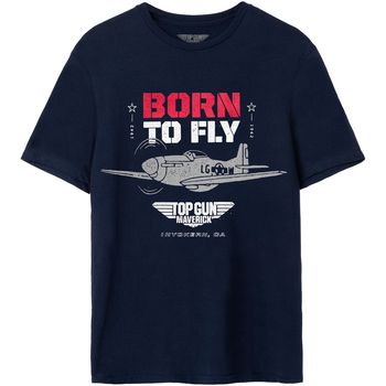 Top Gun Camiseta Born To Fly para hombre