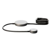 cargador inalambrico zens pro 2 qi2 magsafe 25w gris blanco