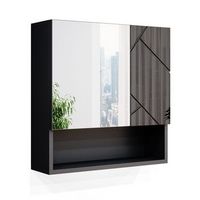 armario con espejo para bano irma 54 x 55 cm vicco