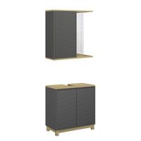 conjunto de muebles de bano livia 2 partes vicco