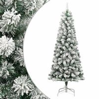 arbol de navidad  decoraciones de navidad artificial con bisagras y nieve flocada 240 cm cfw945775