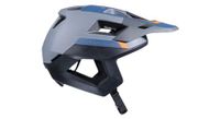 casco kenny rafale gris naranja