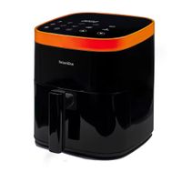 ostarkdom freidora de aire digital sin aceite 5l 55l 6l 16l  freidora sin aceite 10 programas preestablecidos panel tactil regulable hasta 200  c temporizador 60 minutos apagado automatico