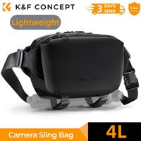bolso bandolera para camara kf concept 4l bolso de hombro ligero para fotografia de viaje funda para camara canon sony dslr slr soporte para tripode