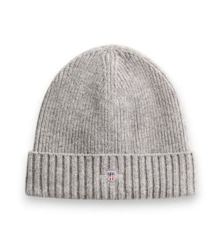 Gant para hombre. 9910023 Gorro de lana gris jaspeado (OSFA), Casual