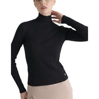 manila grace jersey dolcevita a costine para mujer