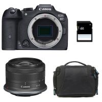 camara mirrorless canon eos r7 325mp 18-45mm wifi bluetooth estabilizador ibis