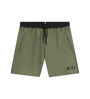 boss para hombre 50514429 banador tipo shorts con logo y ribetes en contraste verde xxl beachwear poliester