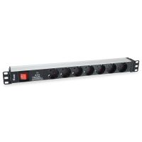 equip regleta alimentacion rack 19 1u 7x schuko con interruptor