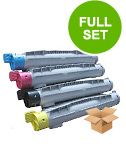 Compatible Multipack Epson Aculaser C4100 Printer Toner Cartridges (4 Pack) -C13S050149